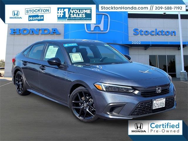 used 2022 Honda Civic car, priced at $23,514
