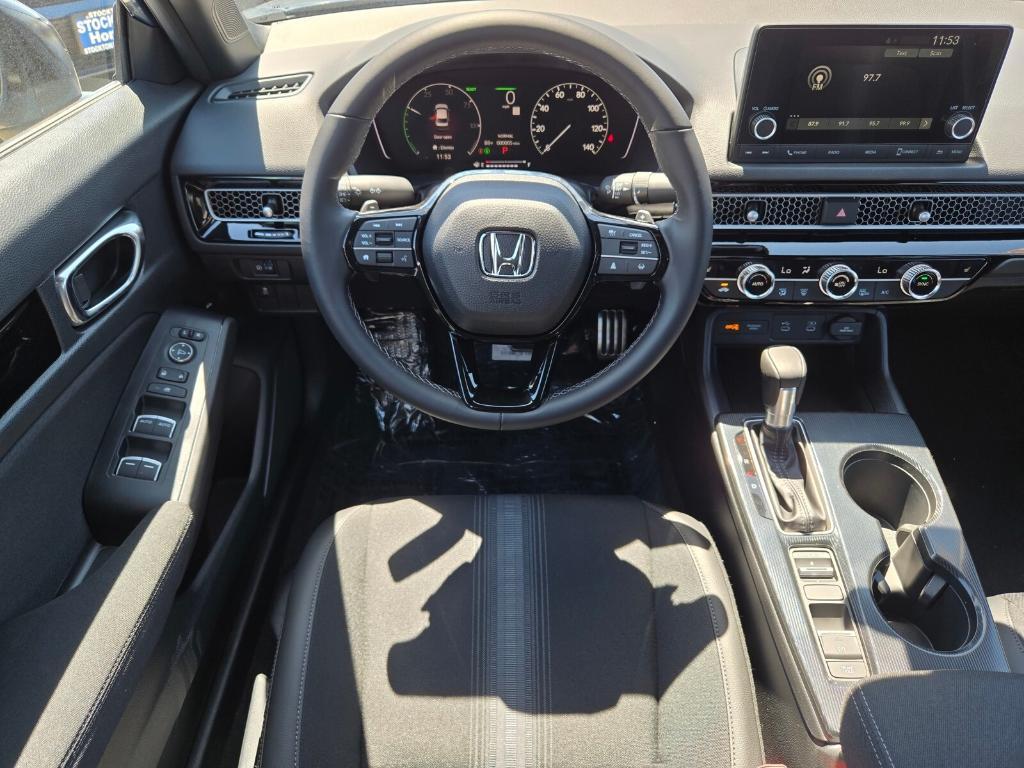 new 2025 Honda Civic Hybrid car, priced at $33,445