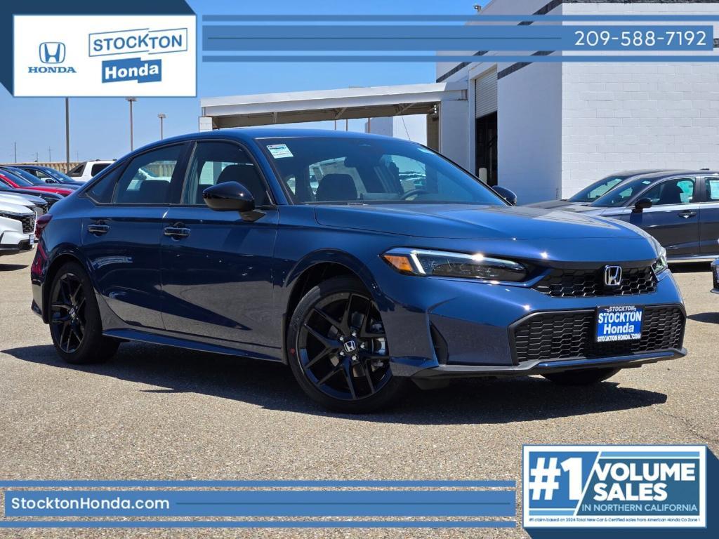 new 2025 Honda Civic Hybrid car, priced at $33,445