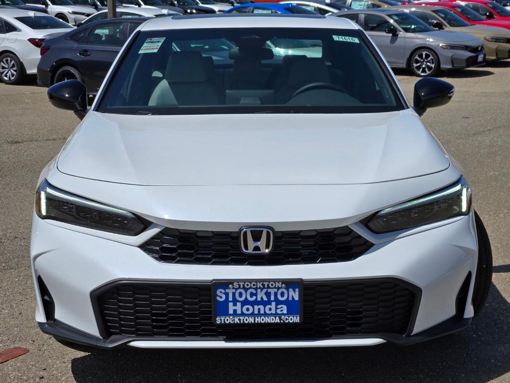 new 2025 Honda Civic Hybrid car, priced at $33,345