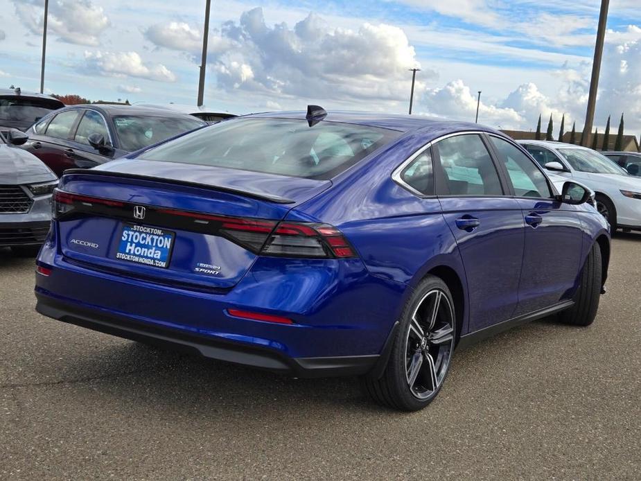 new 2025 Honda Accord Hybrid car, priced at $37,995