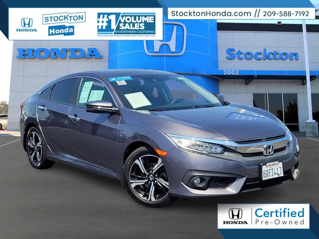 used 2017 Honda Civic car, priced at $17,316