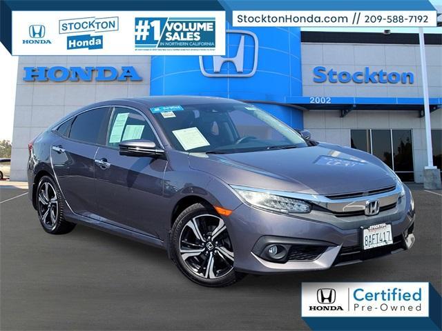 used 2017 Honda Civic car, priced at $17,316