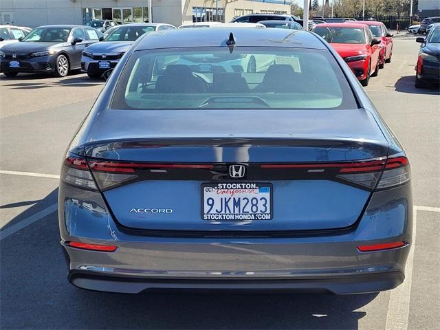 used 2024 Honda Accord car, priced at $25,457