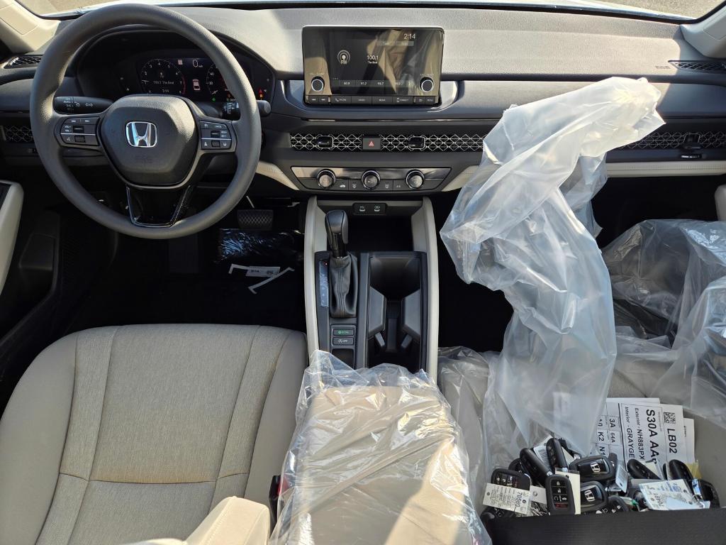 new 2025 Honda Accord car, priced at $32,635