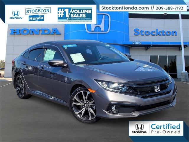 used 2019 Honda Civic car, priced at $21,975