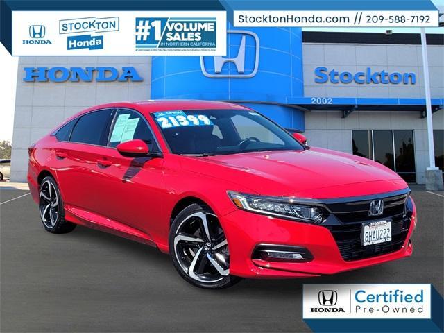used 2018 Honda Accord car, priced at $20,351
