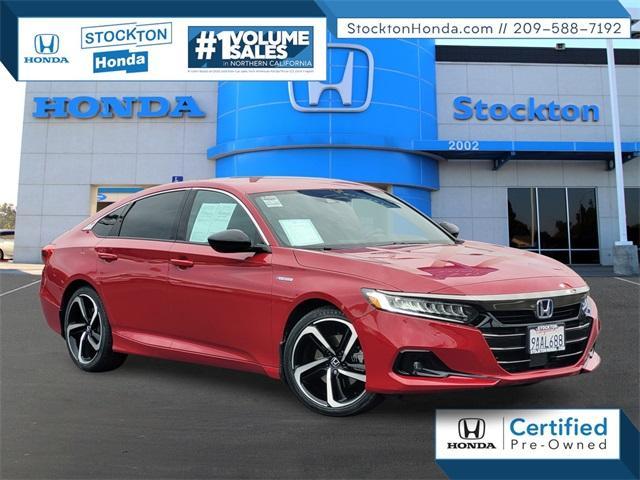 used 2022 Honda Accord Hybrid car, priced at $25,066