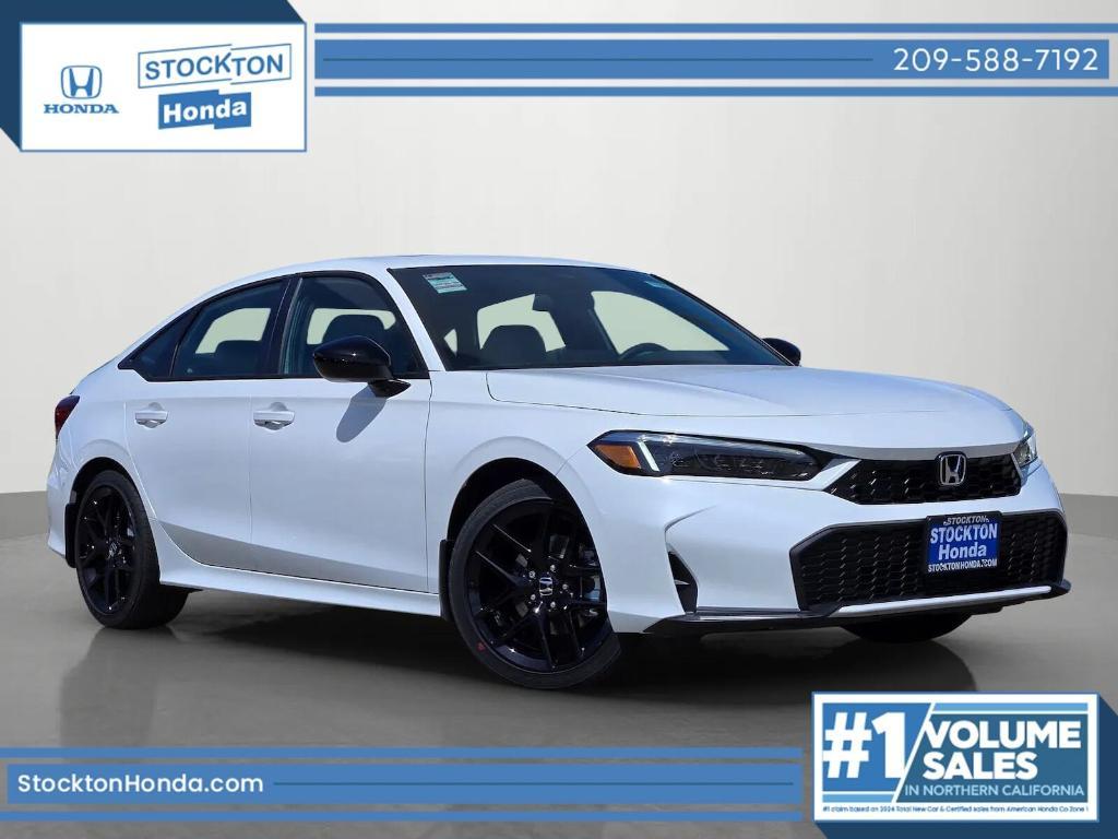 new 2025 Honda Civic Hybrid car, priced at $29,449