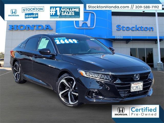 used 2022 Honda Accord car, priced at $26,649