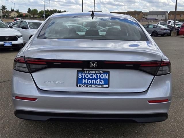 new 2025 Honda Accord car, priced at $31,755