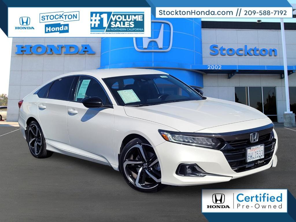 used 2021 Honda Accord car, priced at $21,118