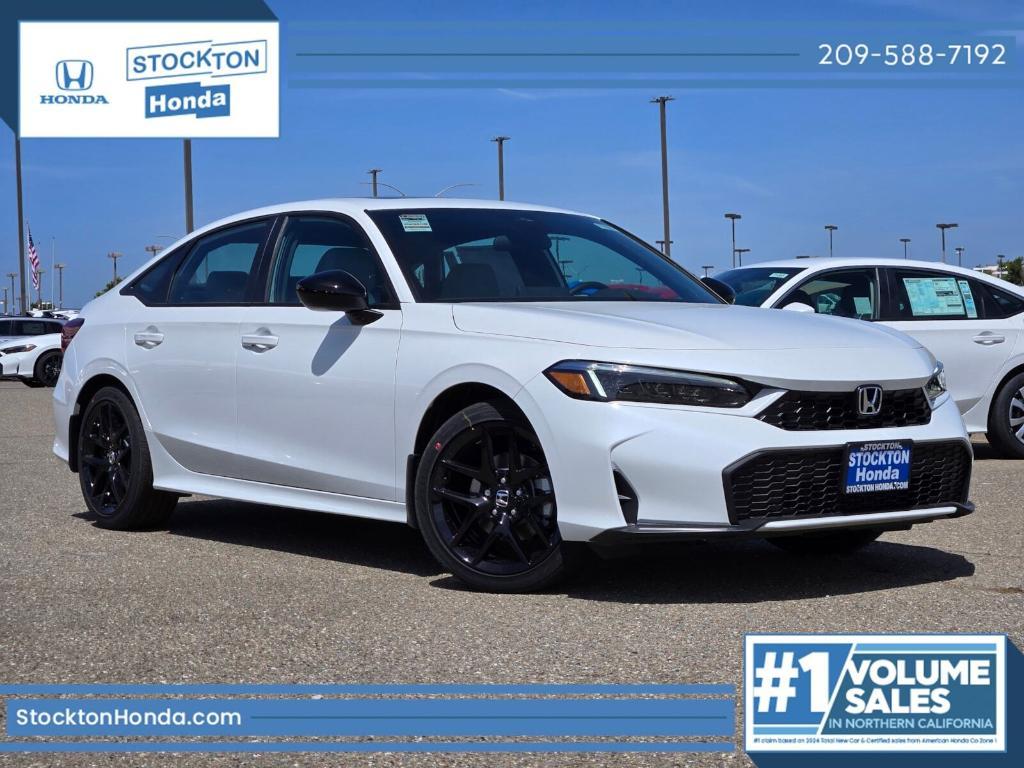 new 2025 Honda Civic Hybrid car, priced at $33,345