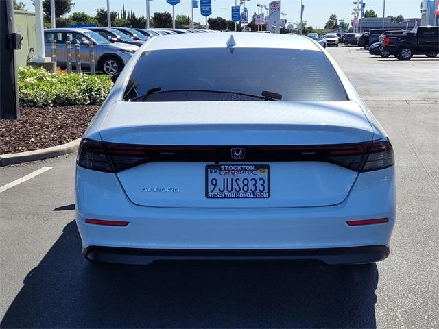 used 2024 Honda Accord car, priced at $25,588