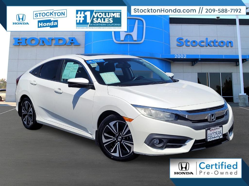 used 2018 Honda Civic car, priced at $17,264