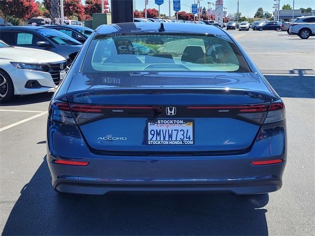 used 2024 Honda Accord car, priced at $27,910