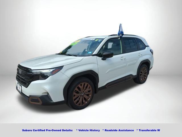 used 2025 Subaru Forester car, priced at $35,900