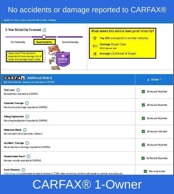 used 2022 Subaru Ascent car, priced at $26,362