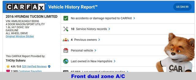 used 2016 Hyundai Tucson car, priced at $13,500