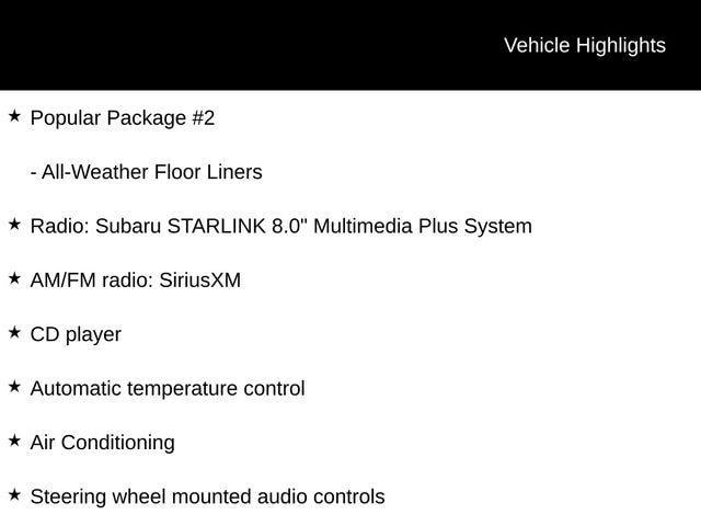 used 2023 Subaru Crosstrek car, priced at $27,200