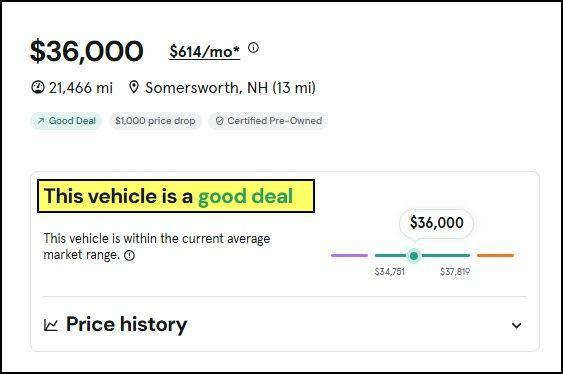 used 2023 Subaru Ascent car, priced at $36,000