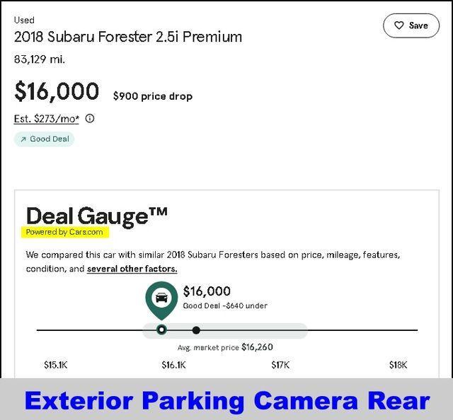used 2018 Subaru Forester car, priced at $16,000