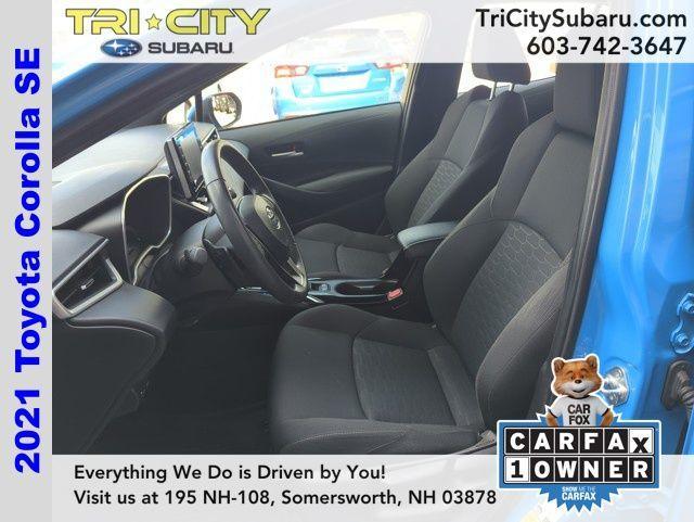 used 2021 Toyota Corolla Hatchback car, priced at $22,400