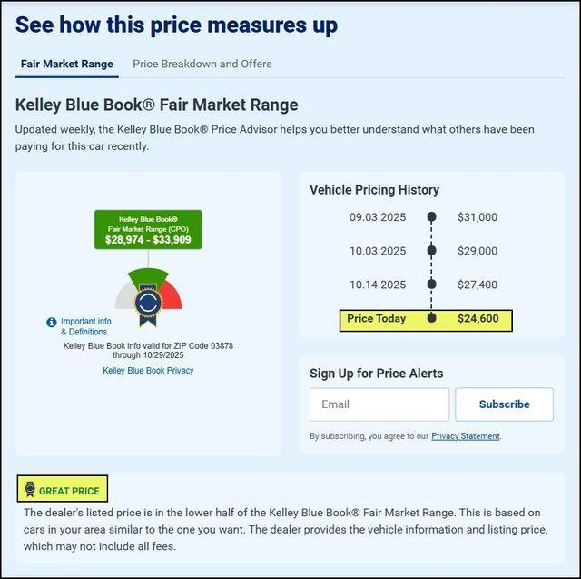 used 2024 Subaru Solterra car, priced at $23,800