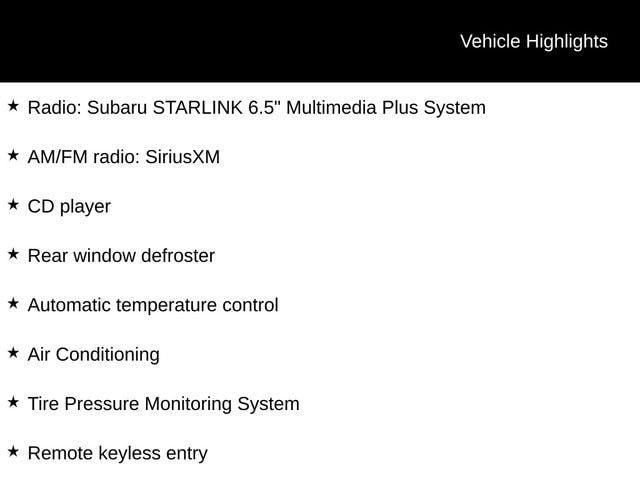 used 2023 Subaru Crosstrek car, priced at $22,700
