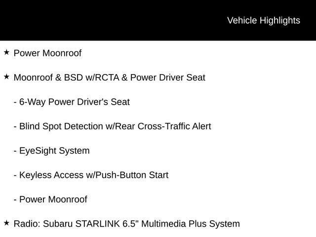 used 2023 Subaru Crosstrek car, priced at $26,500