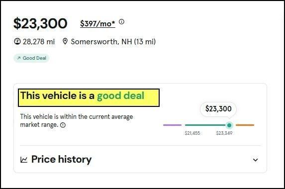 used 2023 Subaru Impreza car, priced at $23,300