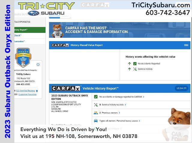 used 2023 Subaru Outback car, priced at $29,000