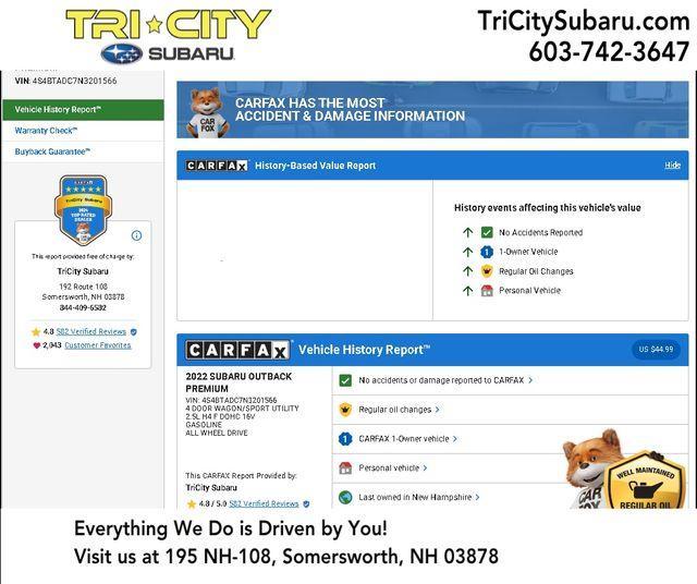 used 2022 Subaru Outback car, priced at $25,000