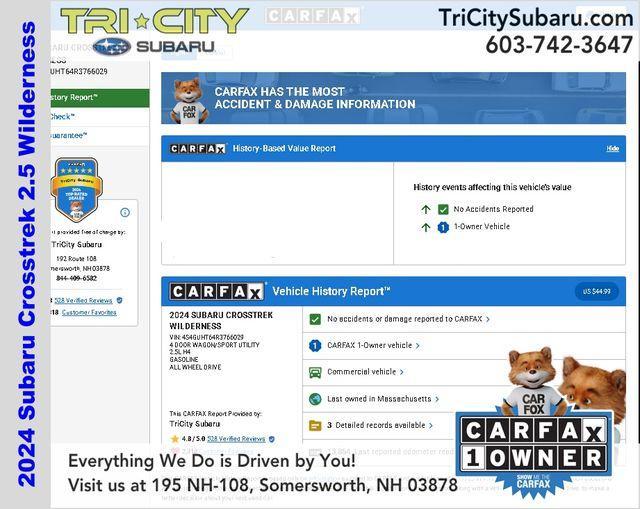 used 2024 Subaru Crosstrek car, priced at $33,000