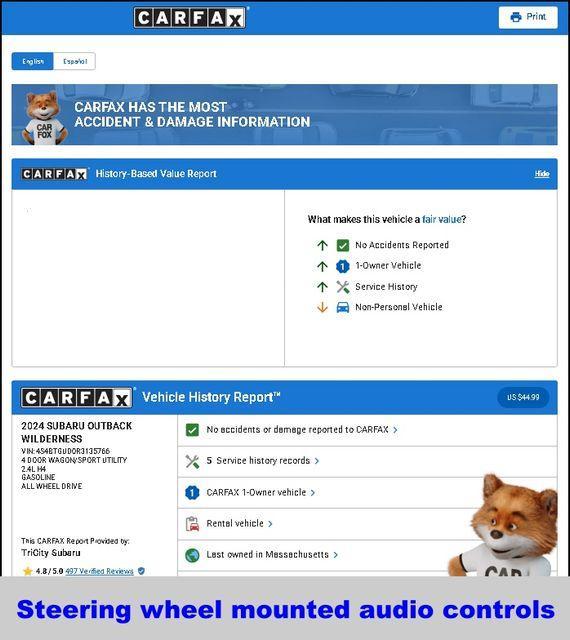 used 2024 Subaru Outback car, priced at $32,000