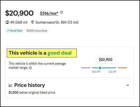 used 2021 Subaru Crosstrek car, priced at $20,000