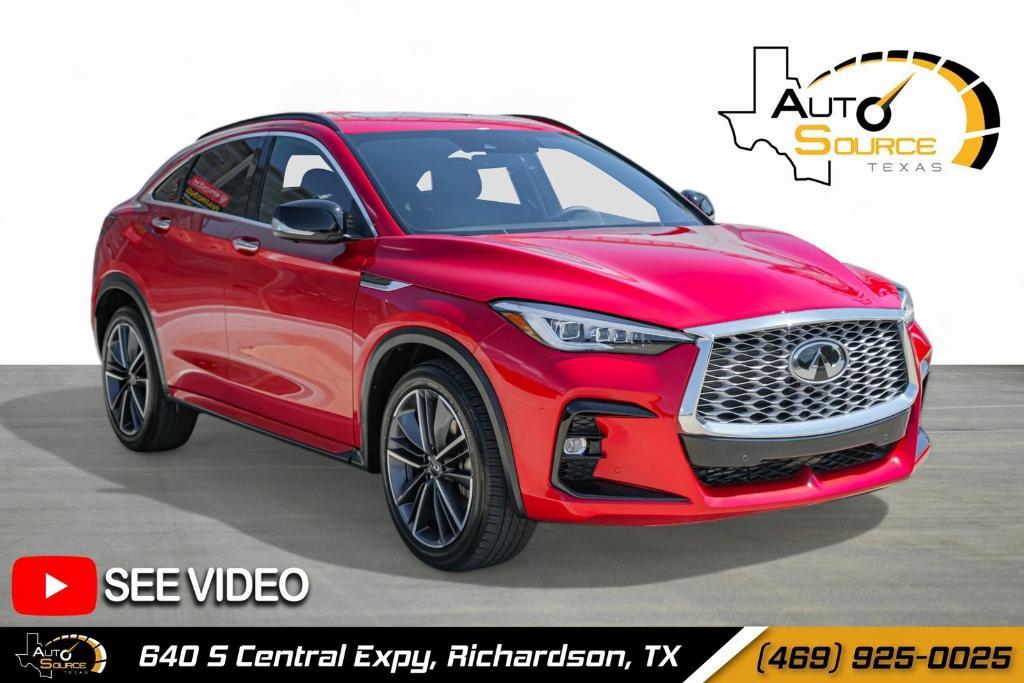used 2025 INFINITI QX55 car, priced at $42,699