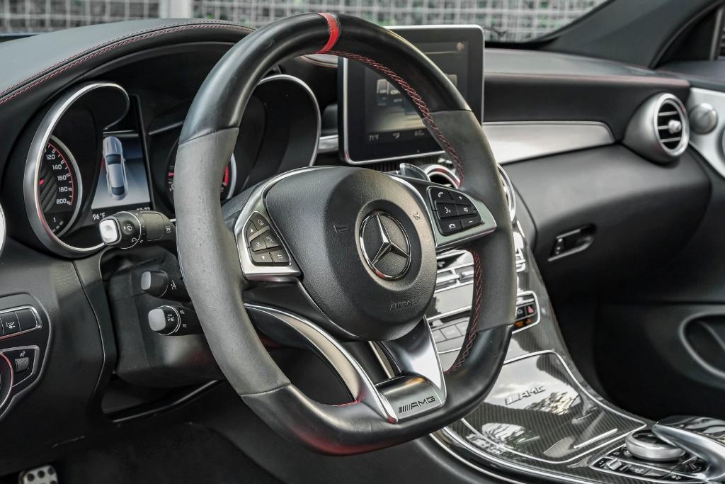 used 2018 Mercedes-Benz AMG C 63 car, priced at $49,999