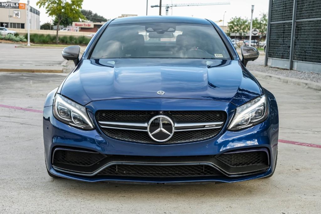 used 2018 Mercedes-Benz AMG C 63 car, priced at $49,999