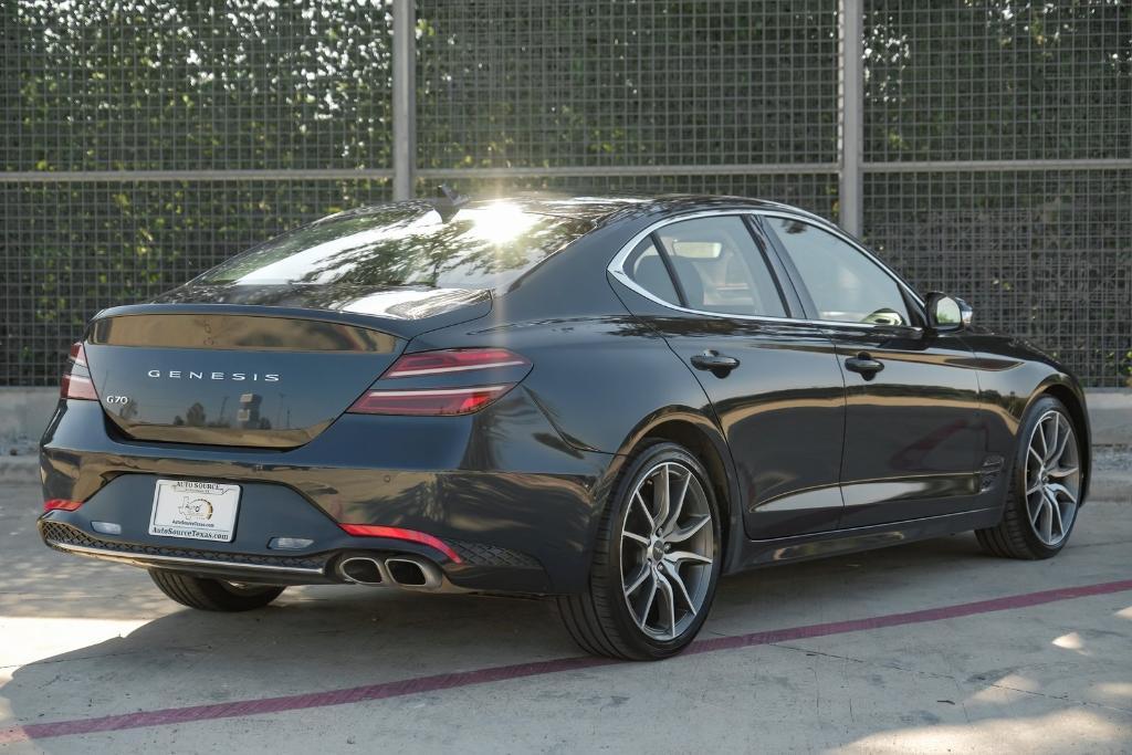 used 2022 Genesis G70 car, priced at $25,838