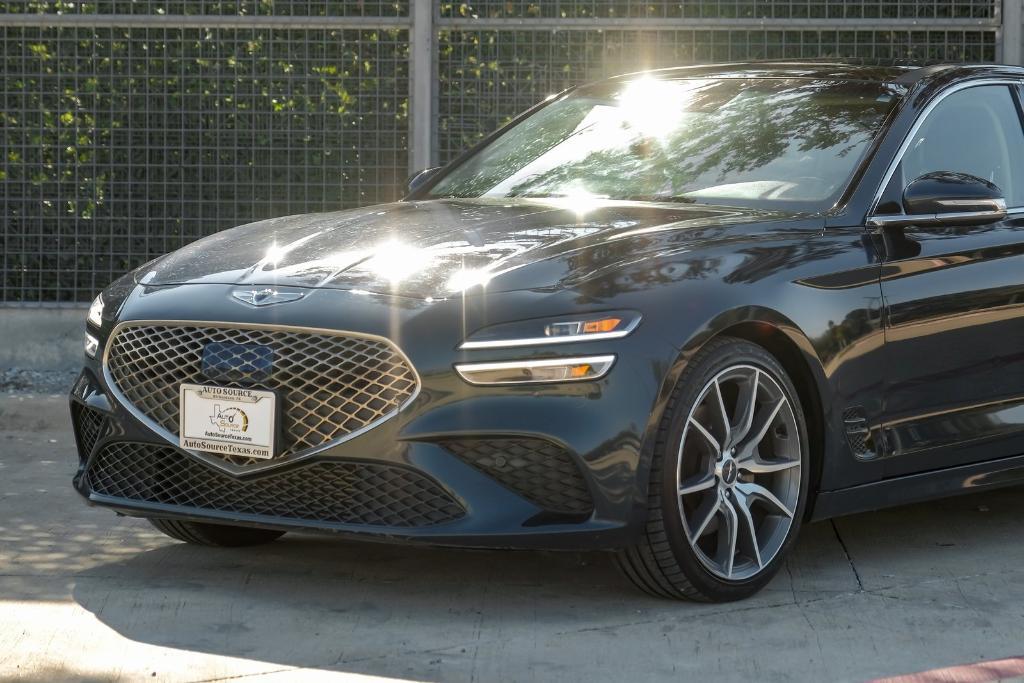 used 2022 Genesis G70 car, priced at $25,838