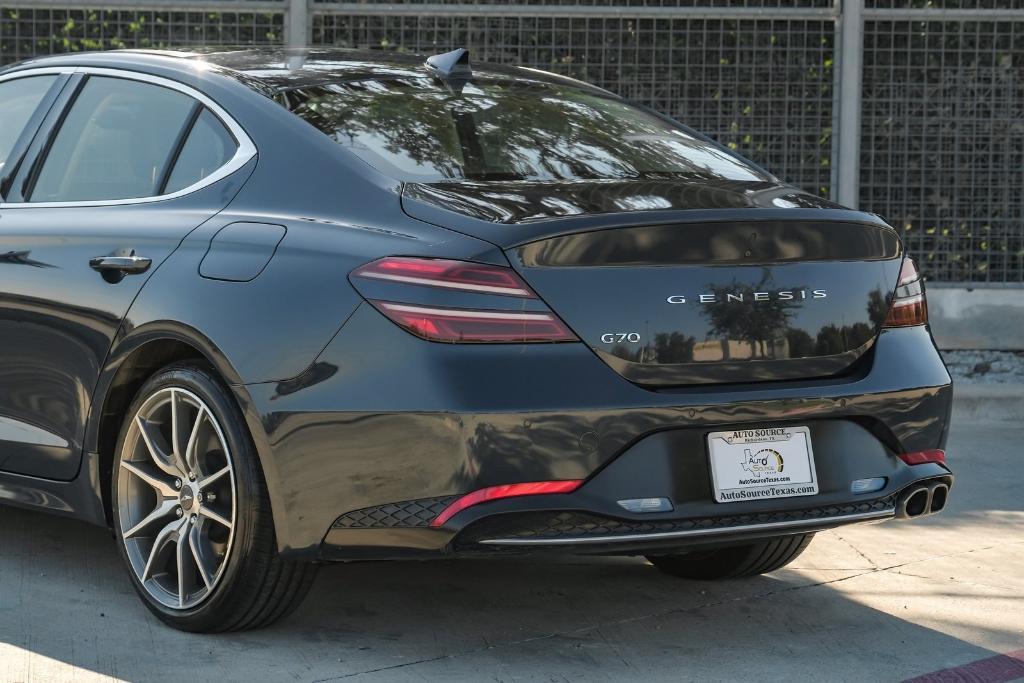 used 2022 Genesis G70 car, priced at $25,838