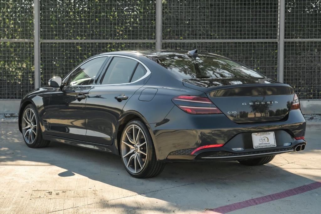 used 2022 Genesis G70 car, priced at $25,838