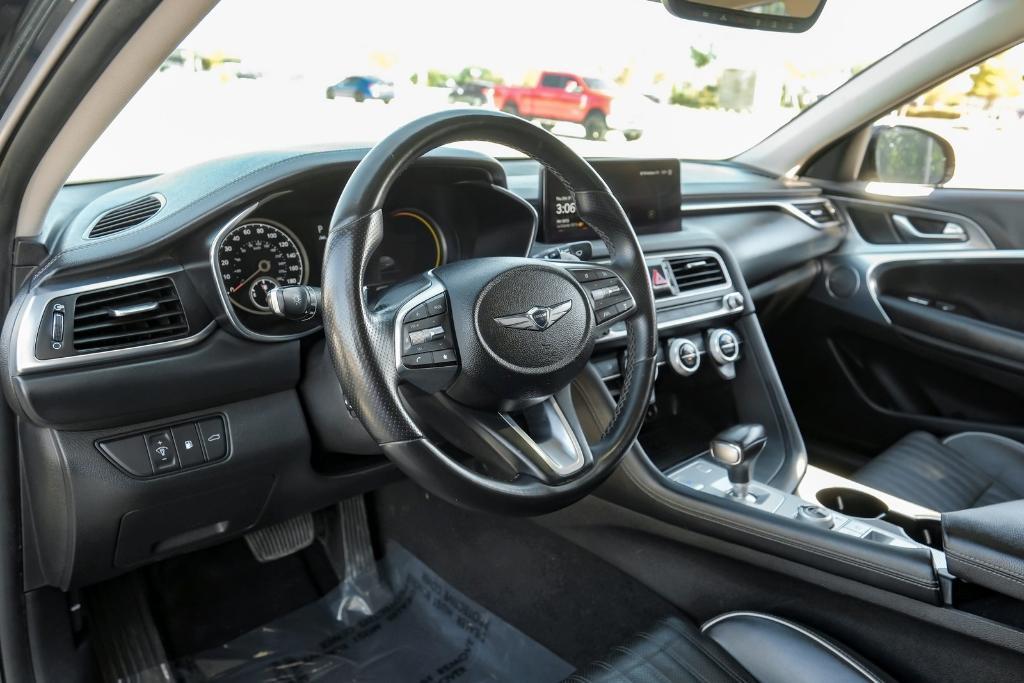 used 2022 Genesis G70 car, priced at $25,838