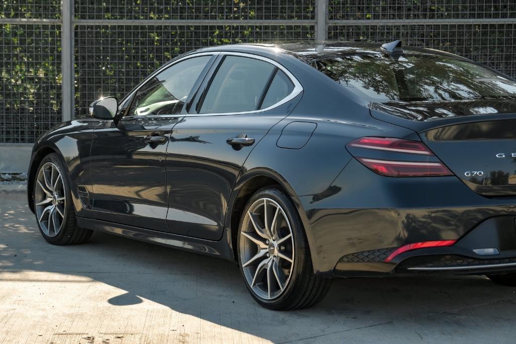 used 2022 Genesis G70 car, priced at $25,838