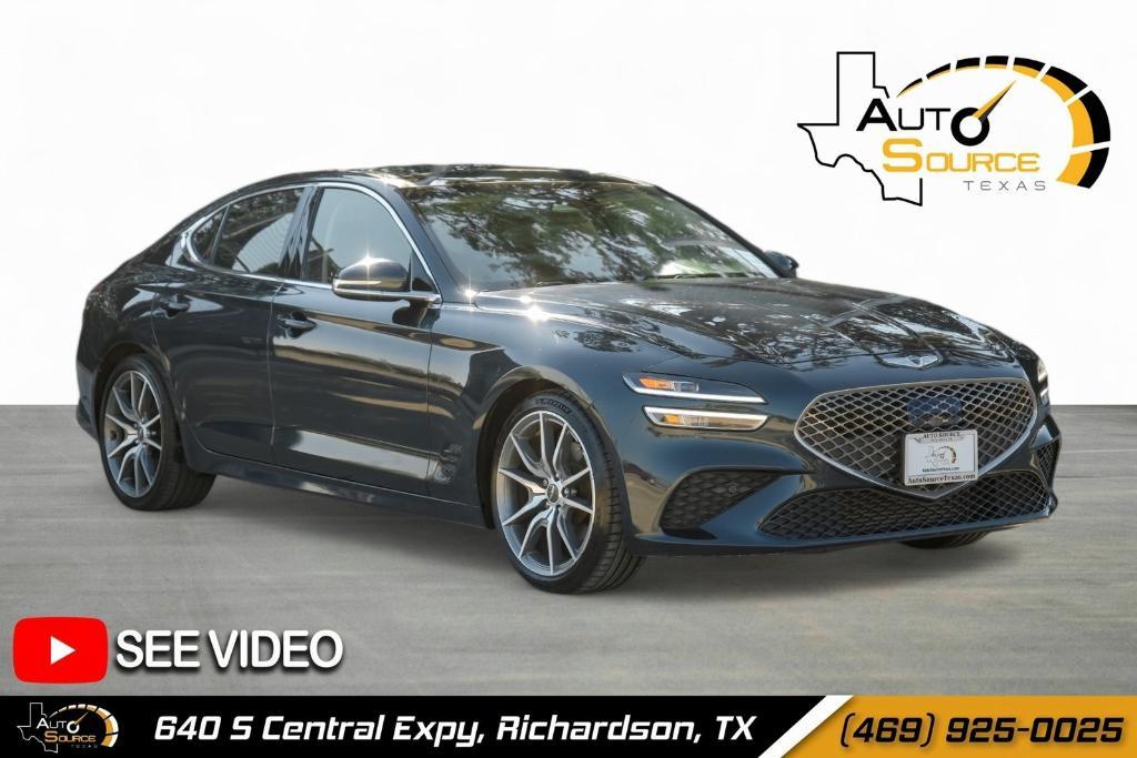 used 2022 Genesis G70 car, priced at $25,838