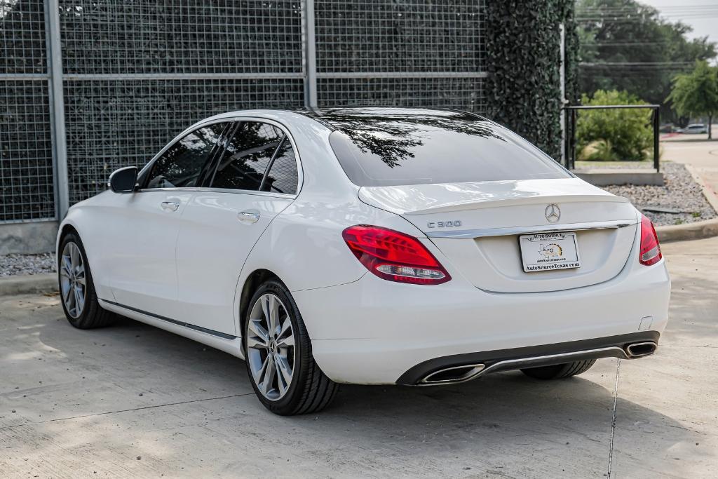 used 2018 Mercedes-Benz C-Class car, priced at $14,599