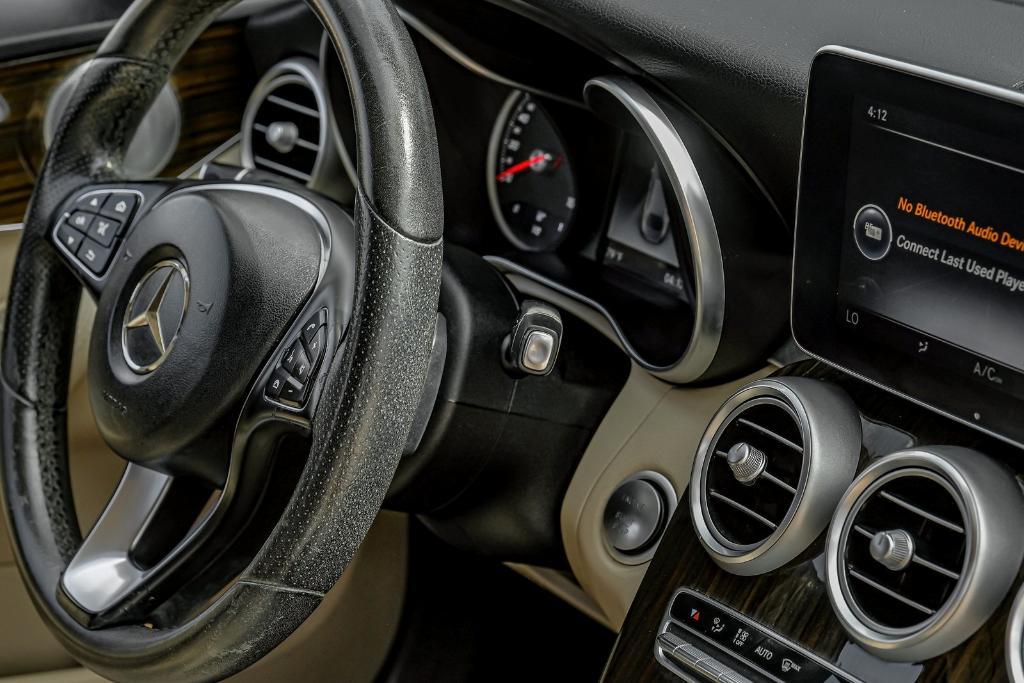 used 2018 Mercedes-Benz C-Class car, priced at $14,599