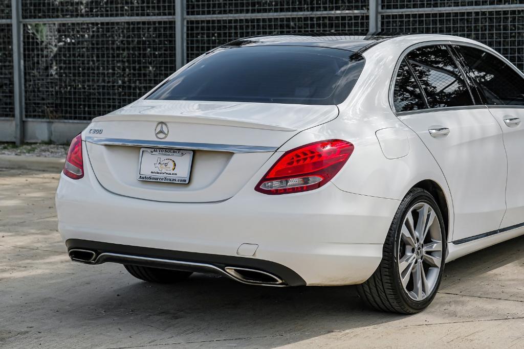 used 2018 Mercedes-Benz C-Class car, priced at $14,599
