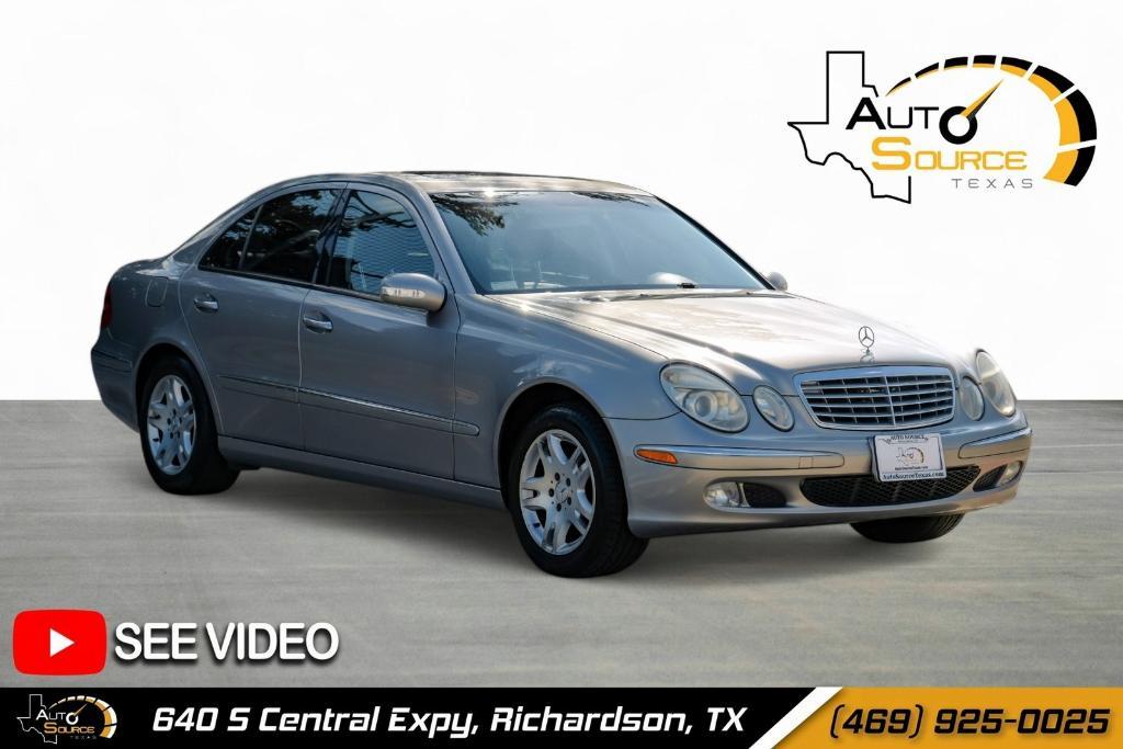 used 2003 Mercedes-Benz E-Class car, priced at $3,799